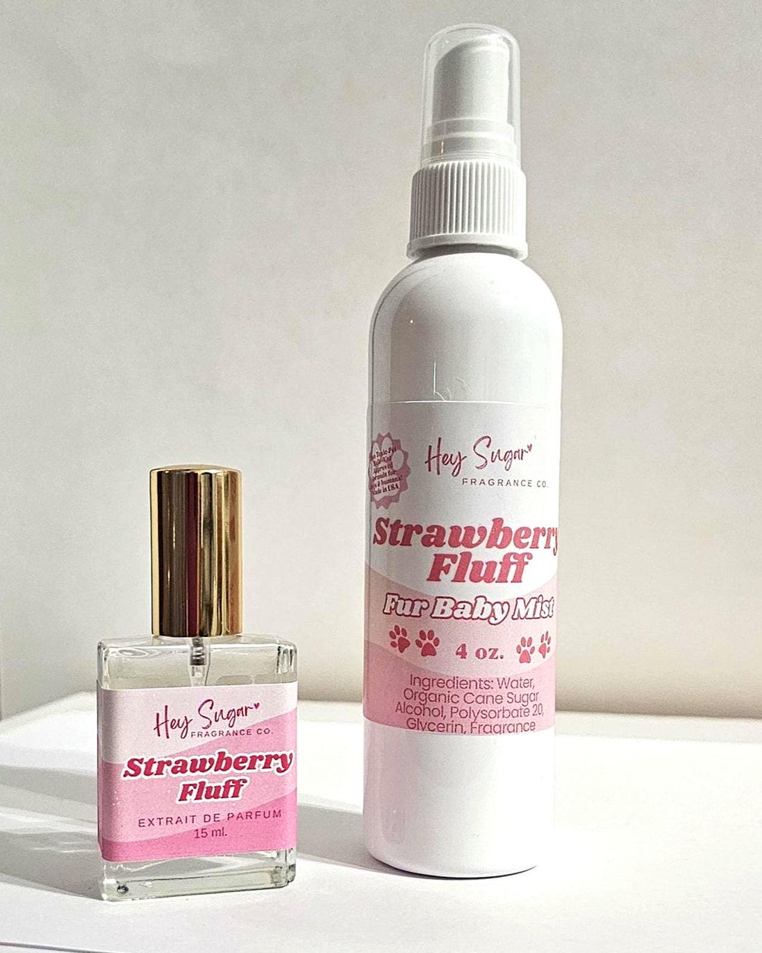 Dog Perfume | Strawberry Fluff Pet-Safe Fragrance