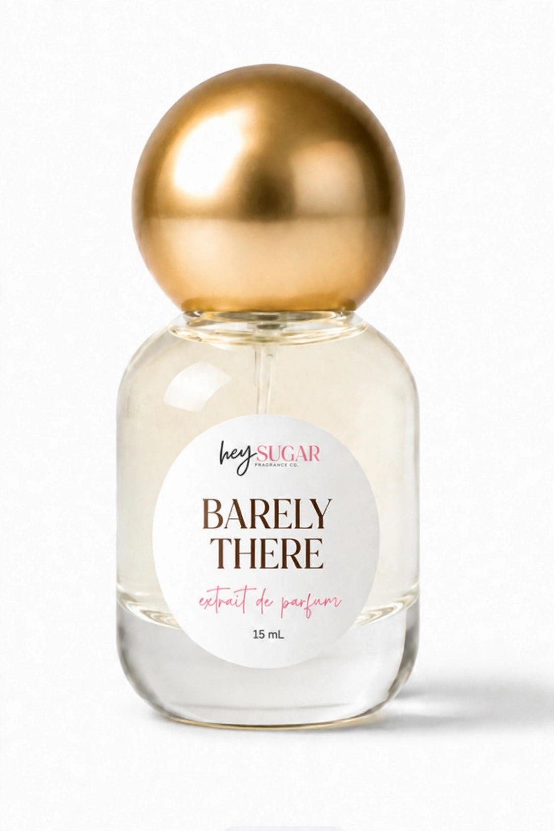Barely There perfume bottle