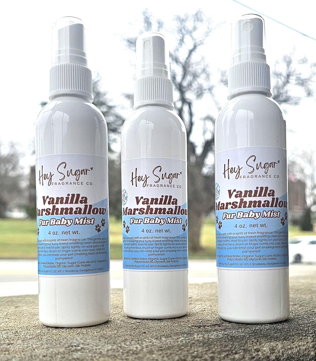 Baby Powder Dog Perfume – Dog-Safe & Human-Friendly Scent | Soothing, Non-Toxic Grooming Spray | 4 oz