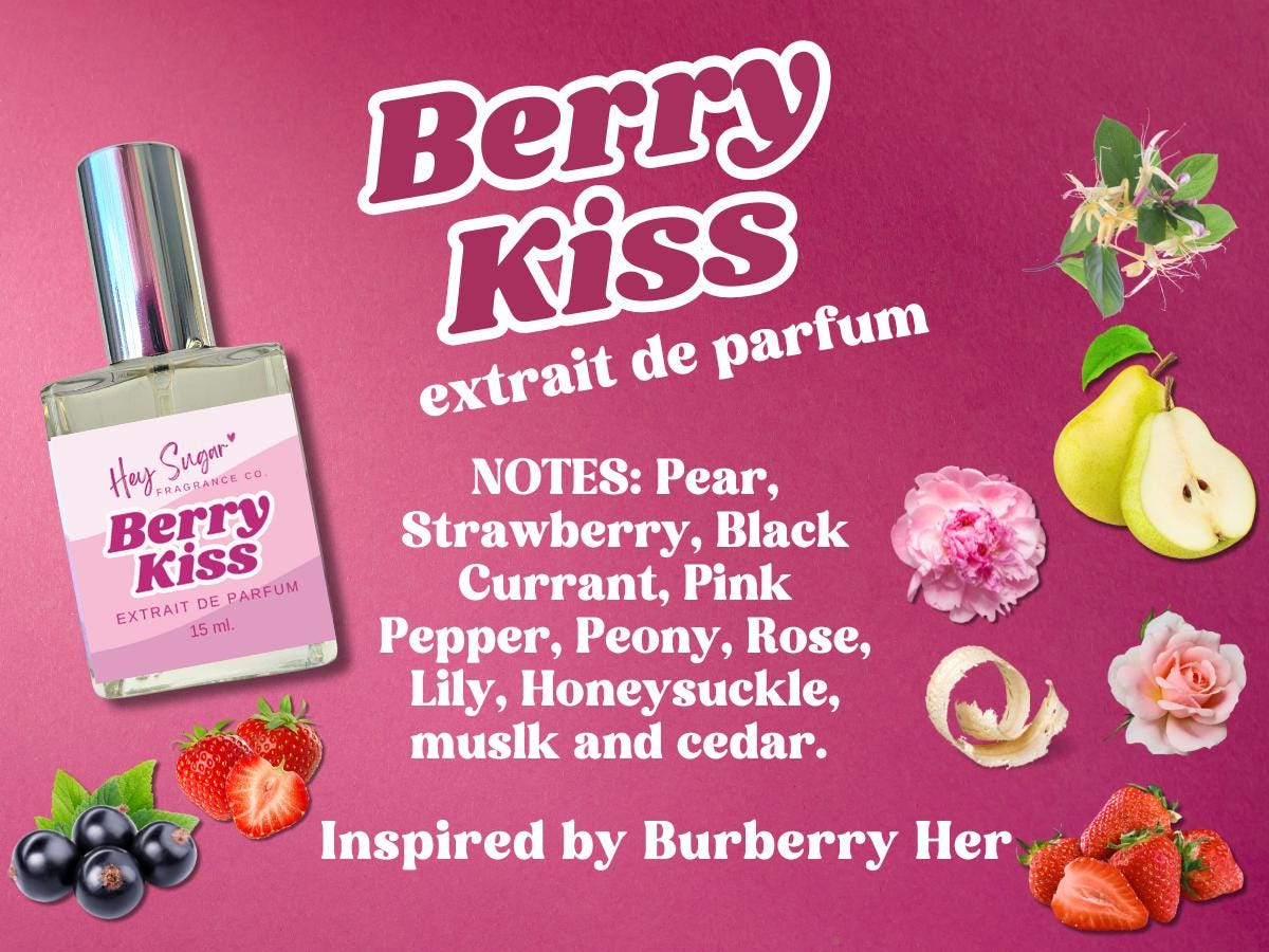 Berry Kiss Perfume – Inspired by Burberry Her Fruity Floral