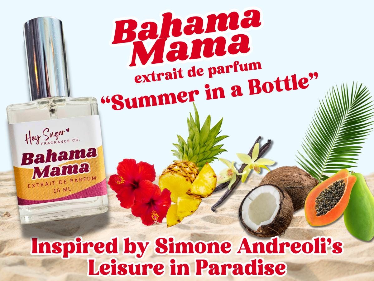Bahama Mama Perfume – Inspired by Leisure in Paradise by Simone Andreoli - Tropical Fruit Gourmand