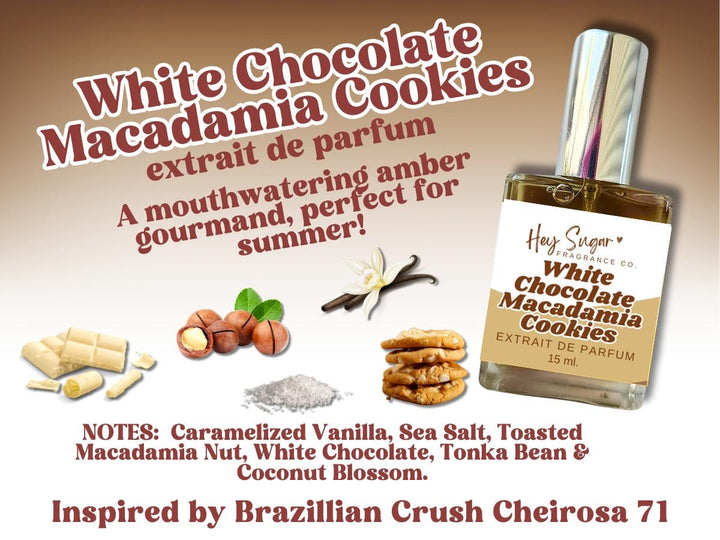 White Chocolate Macadamia Cookie Perfume - inspired by Cheirosa 71