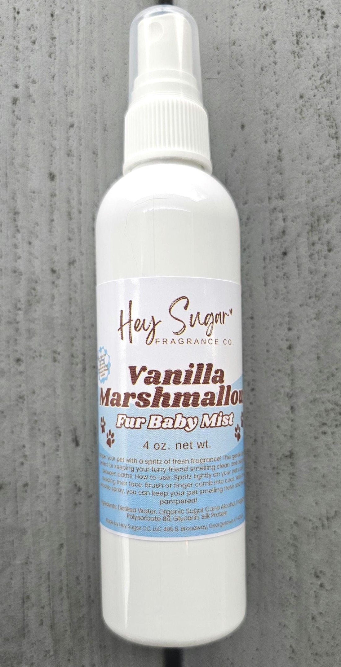 Baby Powder Dog Perfume – Dog-Safe & Human-Friendly Scent | Soothing, Non-Toxic Grooming Spray | 4 oz