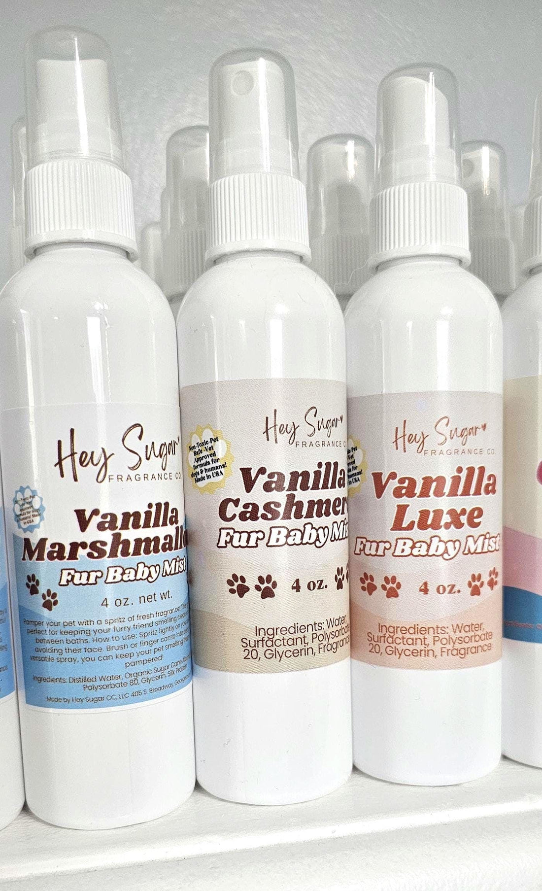 Baby Powder Dog Perfume – Dog-Safe & Human-Friendly Scent | Soothing, Non-Toxic Grooming Spray | 4 oz