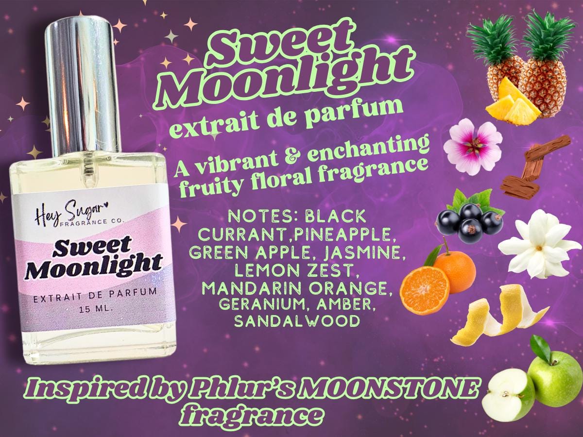 Sweet Moonlight Perfume – Fruity Floral Inspired