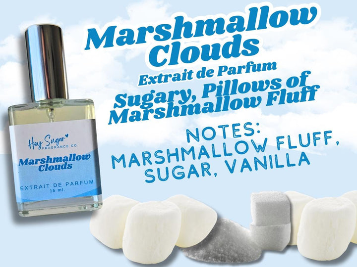 Marshmallow Clouds Perfume – Sweet, Whipped Marshmallow Fragrance for Her