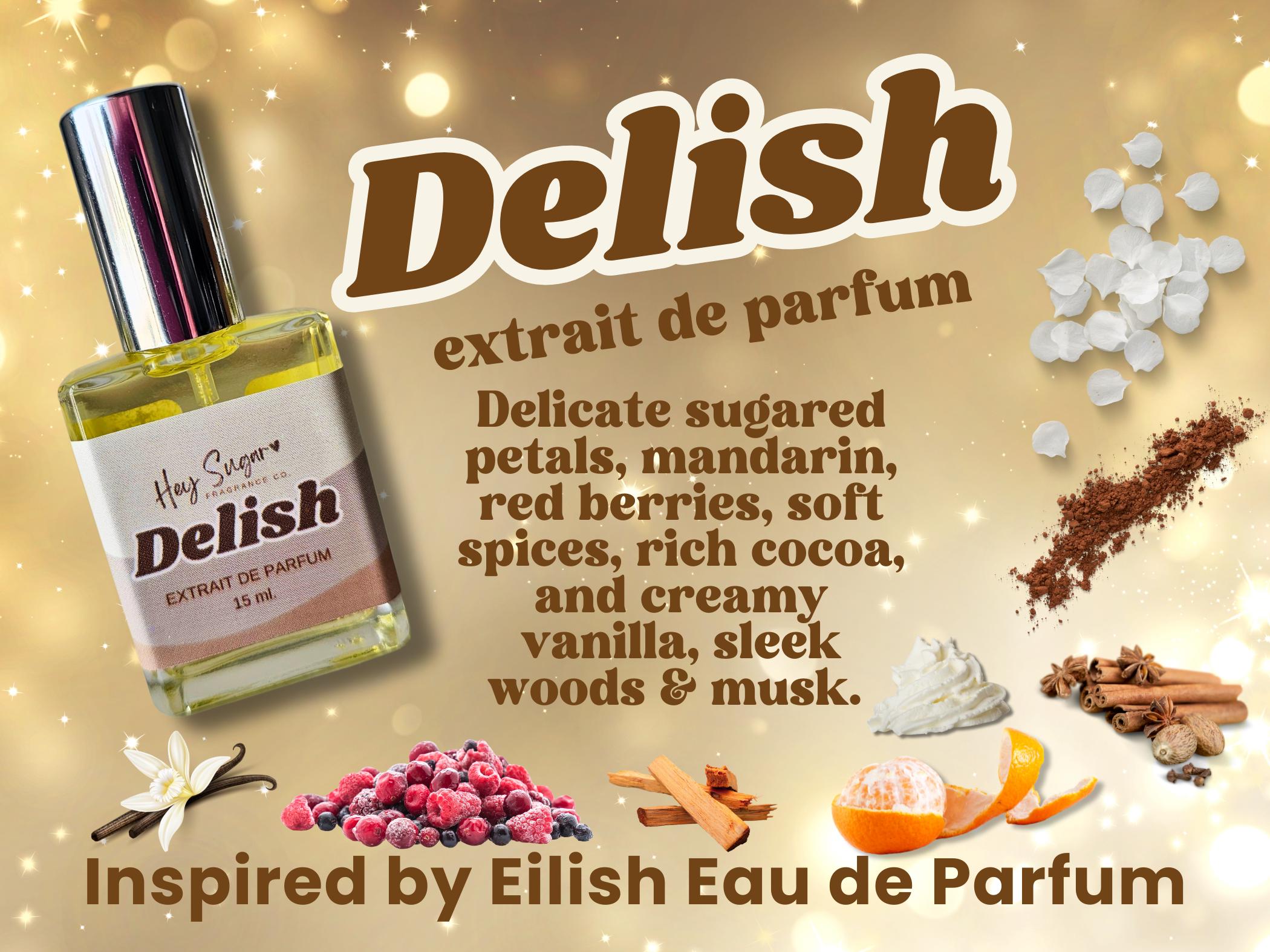 Delish Perfume – Vanilla Amber Gourmand Dupe