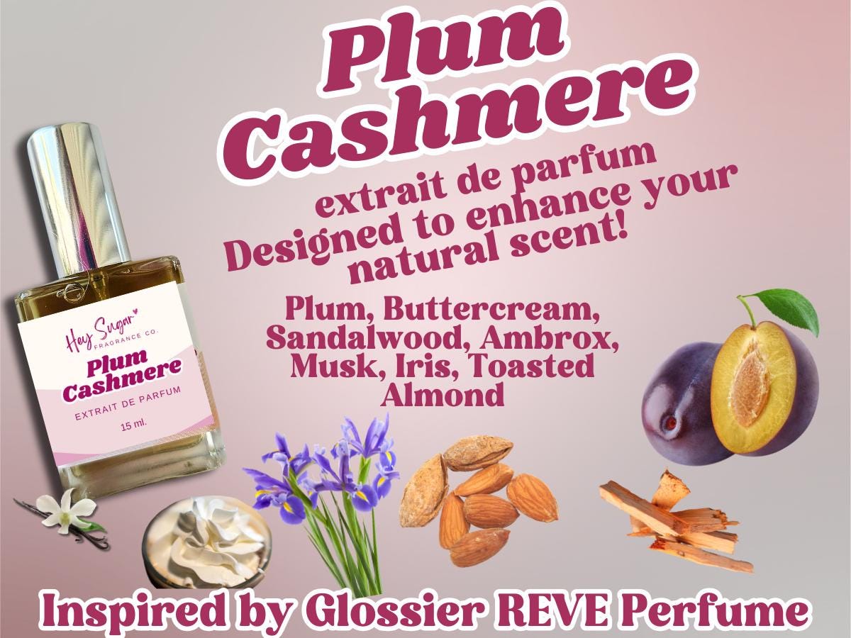 Plum Cashmere Perfume – Sexy Skin Scent Gourmand