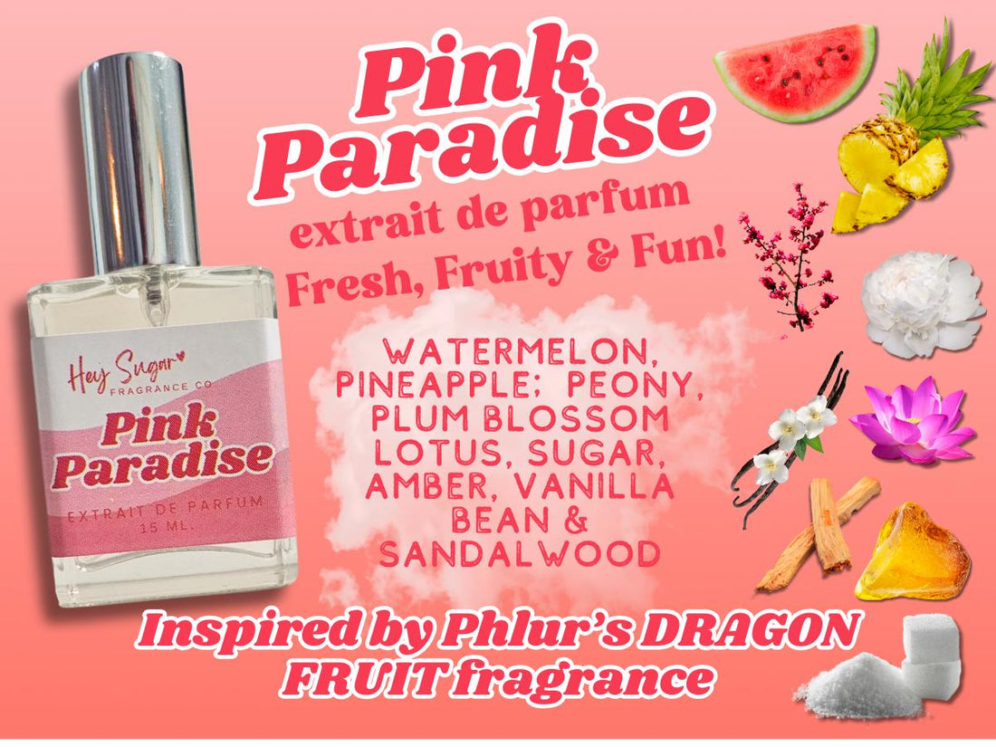 Pink Paradise Perfume – Inspired by Phlulr Dragon Fruit