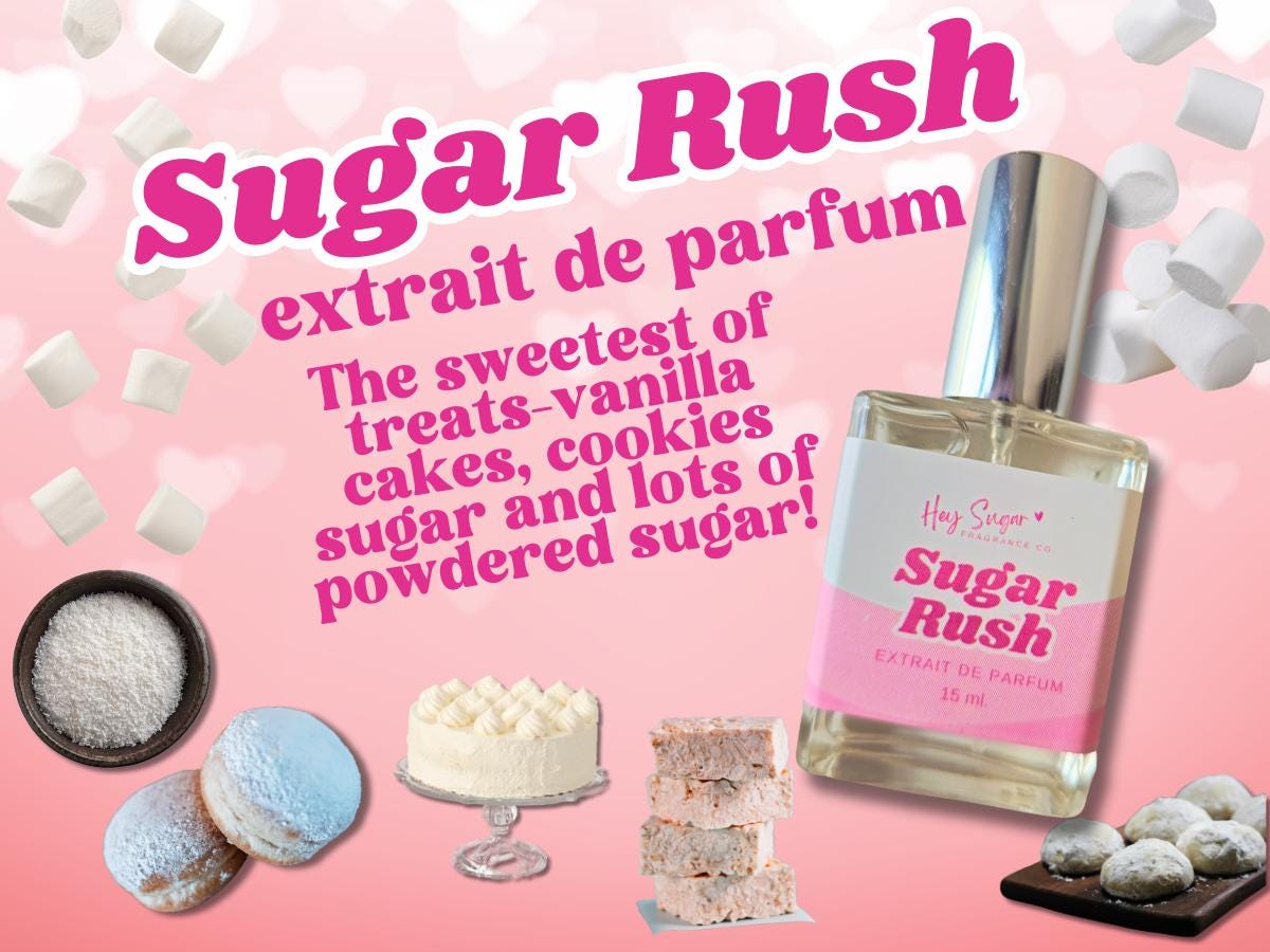 Sugar Rush Perfume | Sweet Gourmand Layering Scent