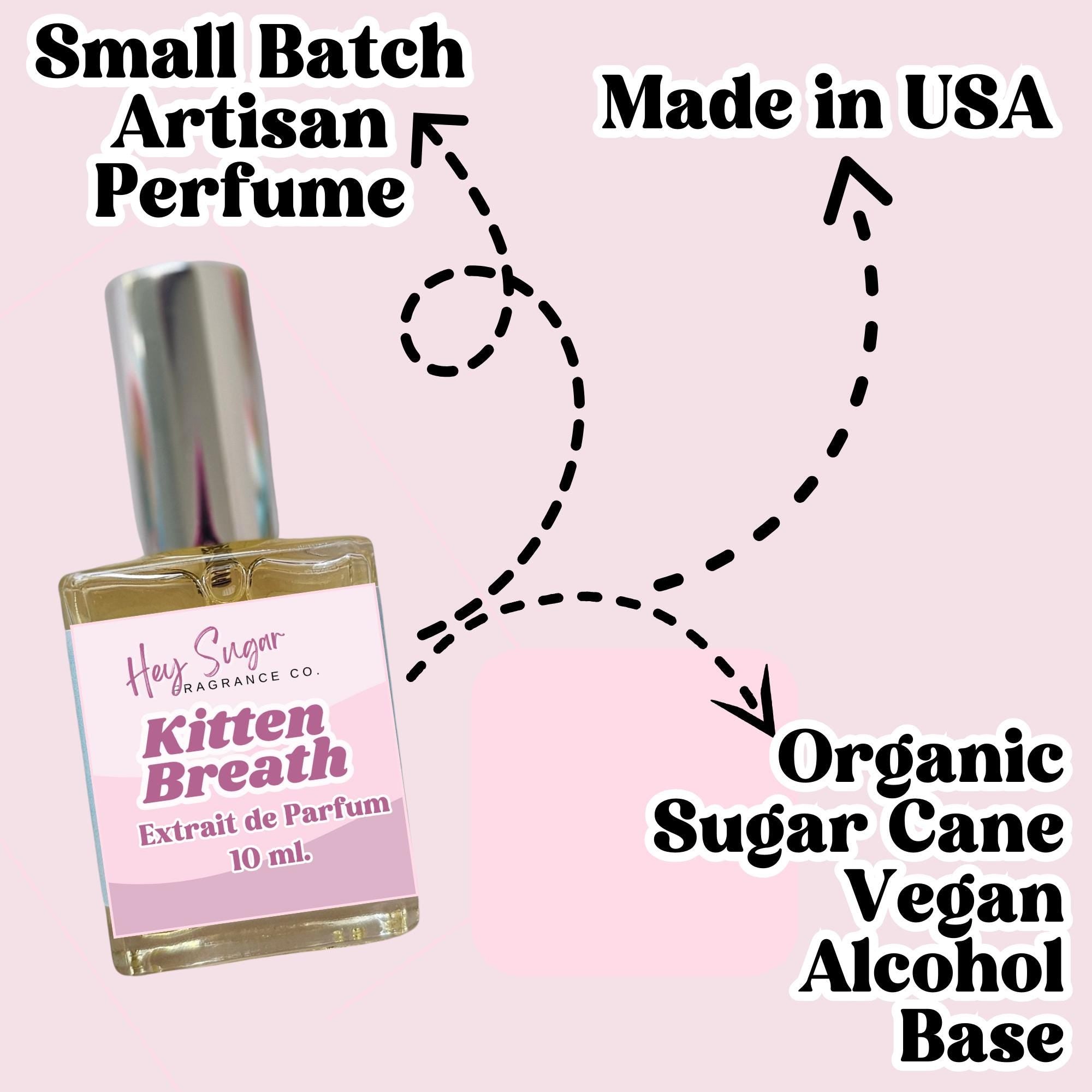 Kitten Breath Perfume – Creamy Vanilla Milk Scent
