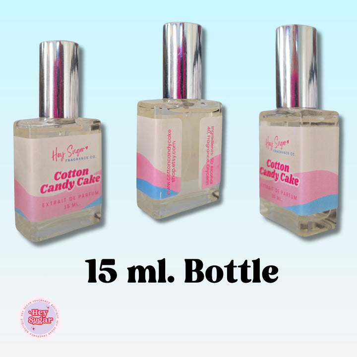 Cotton Candy Cake Perfume – Sugar, Sweet Musk, Vanilla Orchid- Sweet Gourmand Fragrance
