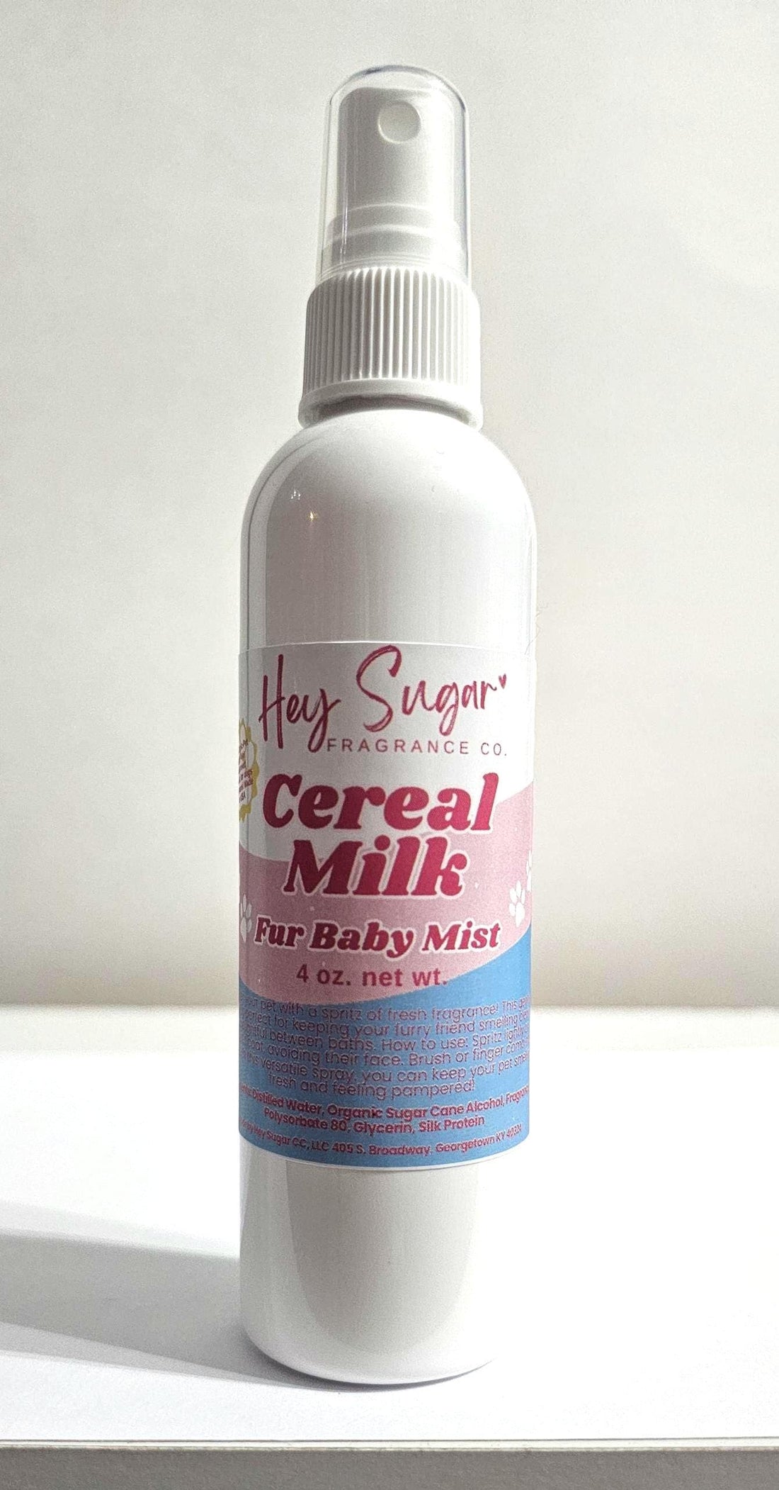 Cereal Milk Dog Perfume | Oatmeal & Silk Protein
