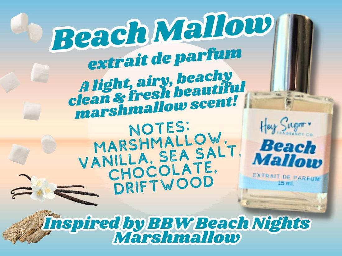 Beach Mallow – Sugared Sand & Fluffy Marshmallow Perfume