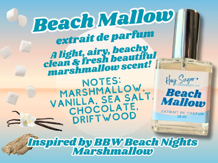 Beach Mallow – Sugared Sand & Fluffy Marshmallow Perfume