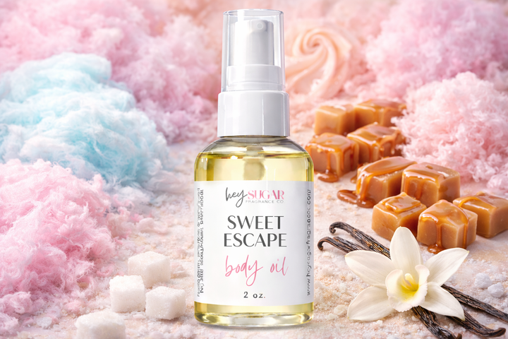Sweet Escape Body Oil – Inspired by Cirque de Soleil - Spun Sugar Magic