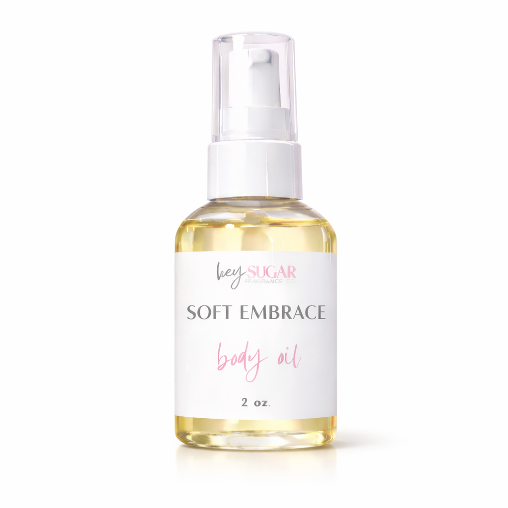 Soft Embrace Body Oil – Bergamot, Jasmine & Amber Musk – Soft Skin Scent – Phlur Soft Spot Dupe – Feminine Clean Fragrance Oil