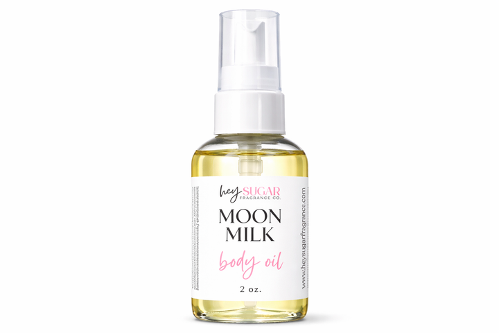Moon Milk Body Oil – Milky Vanilla, Tonka Bean & Soft Musk (Blanche Bête Inspired)