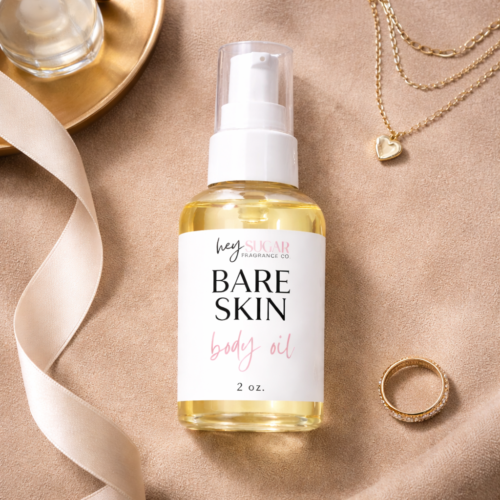 Bare Skin Body Oil – Bergamot, Cassis, Vanilla & Amber Skin Oil (Inspired by DedCool Taunt)