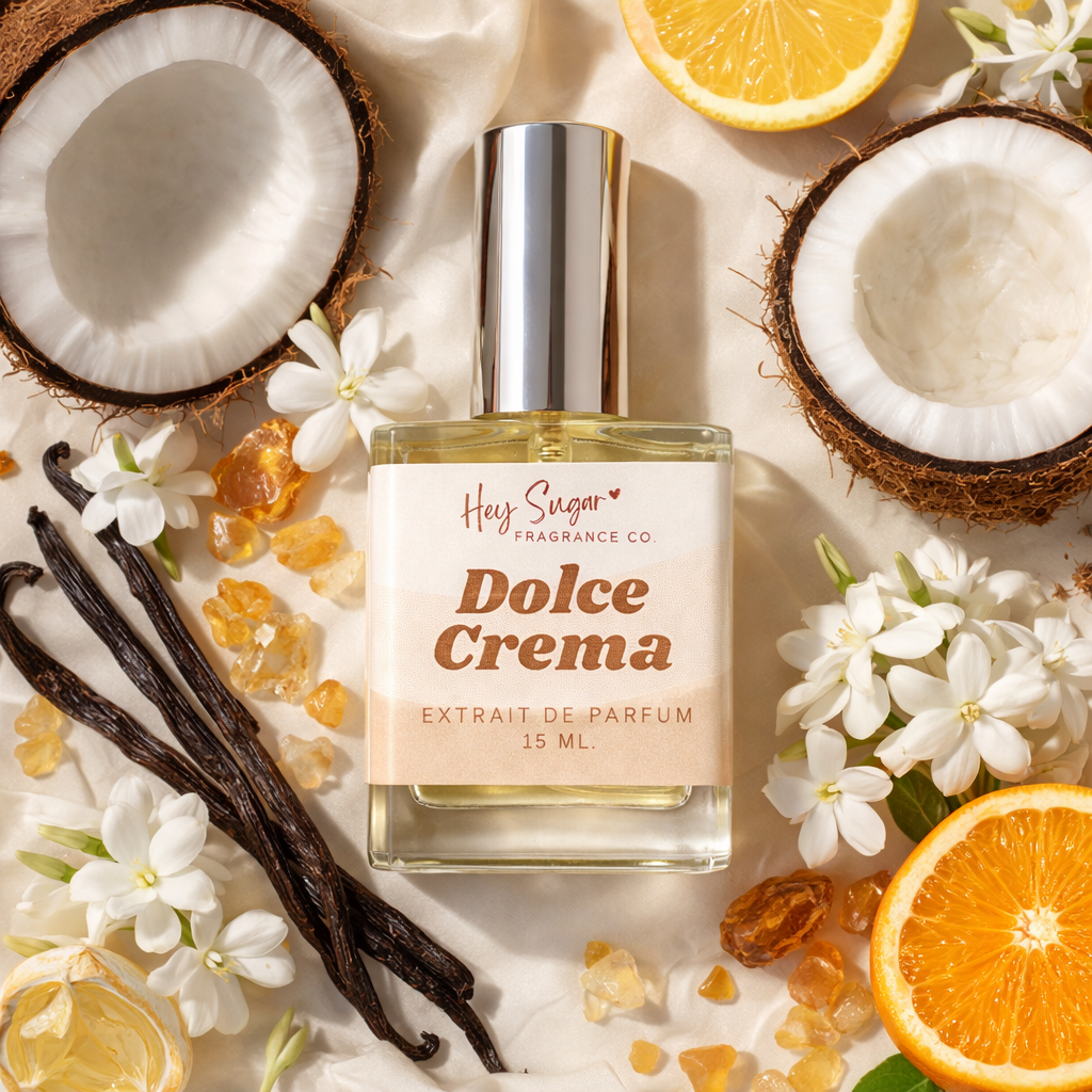 Dolce Crema Perfume – Creamy Coconut Vanilla, Citrus & Amber | Inspired by Gioiosa