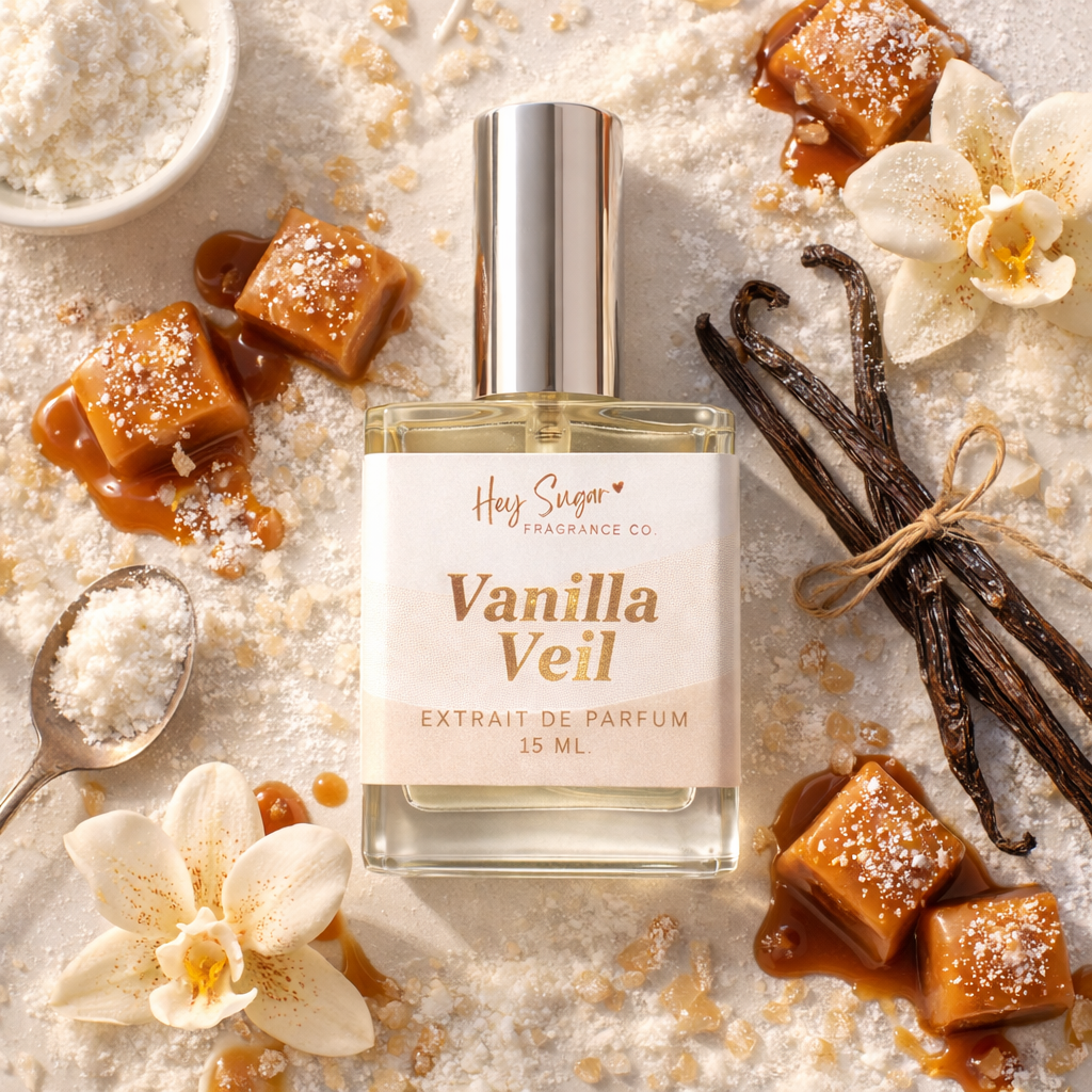 Vanilla Veil Perfume – Creamy Vanilla & Caramel Inspired by Mazzolari Vaniglia - Soft Gourmand Layering Fragrance