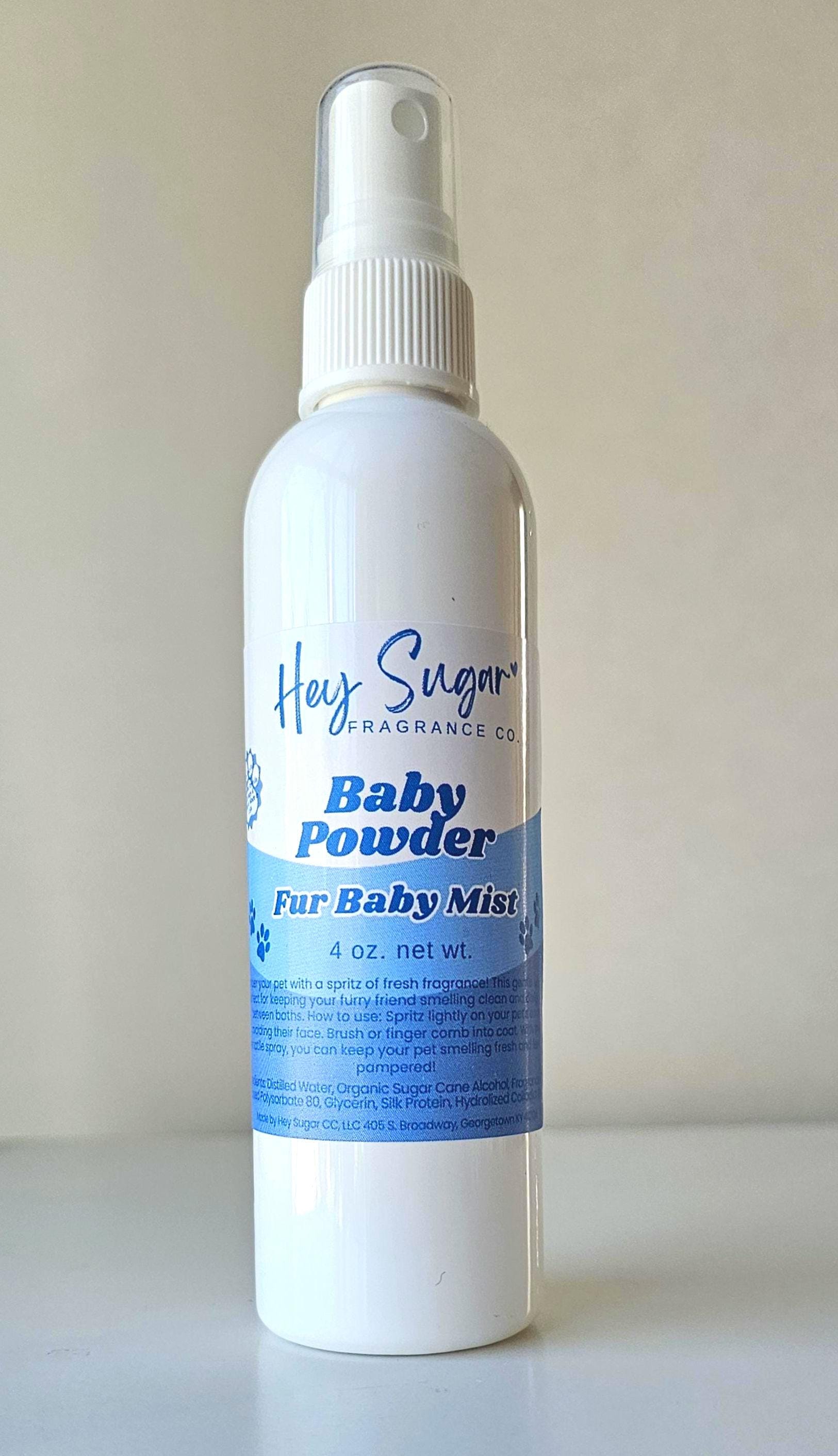 Baby Powder Dog Perfume – Safe Grooming Spray