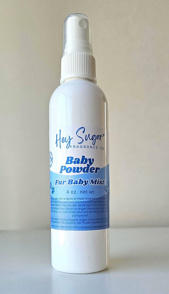 Baby Powder Dog Perfume – Dog-Safe & Human-Friendly Scent | Soothing, Non-Toxic Grooming Spray | 4 oz