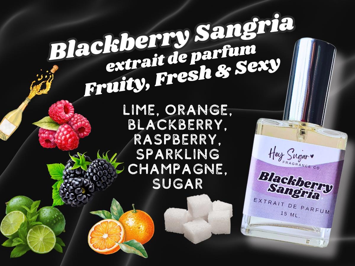 Blackberry Sangria Perfume – Fruity Summer Gourmand