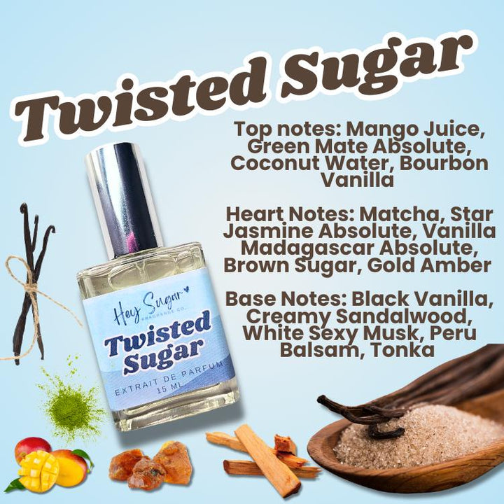 Twisted Sugar Perfume – Vanilla Mango Coconut Scent