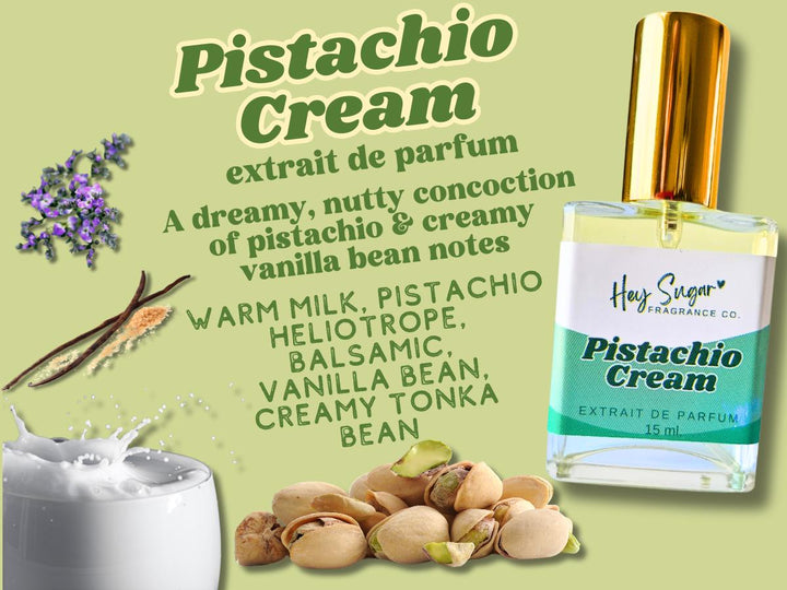 Pistachio Crème Perfume | Nutty Vanilla Gourmand