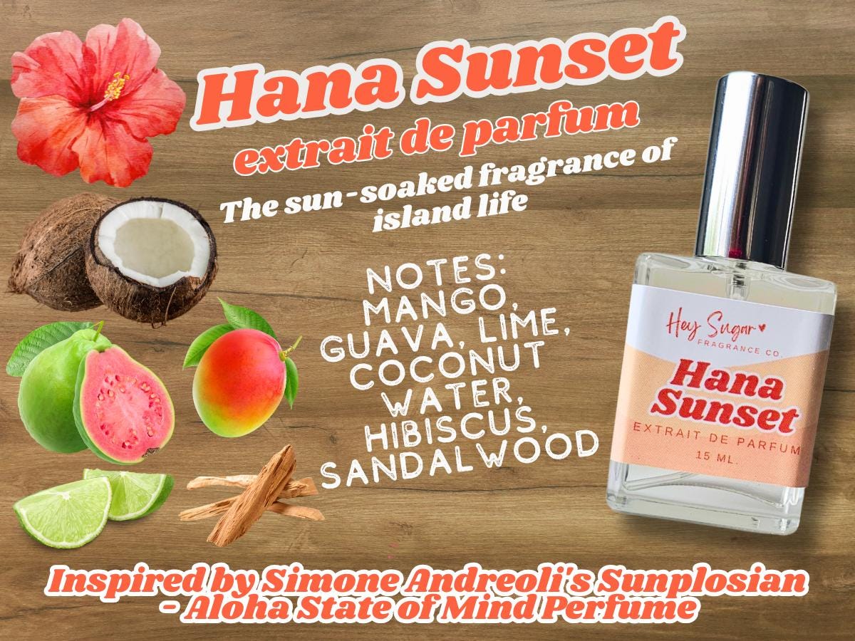 Hana Sunset Perfume – Tropical Sunplosian Dupe