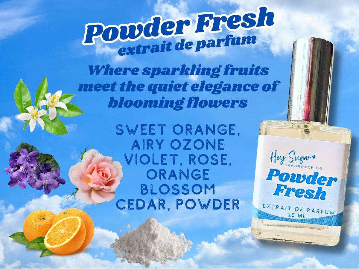 Powder Fresh Perfume – Clean Baby Powder Scent