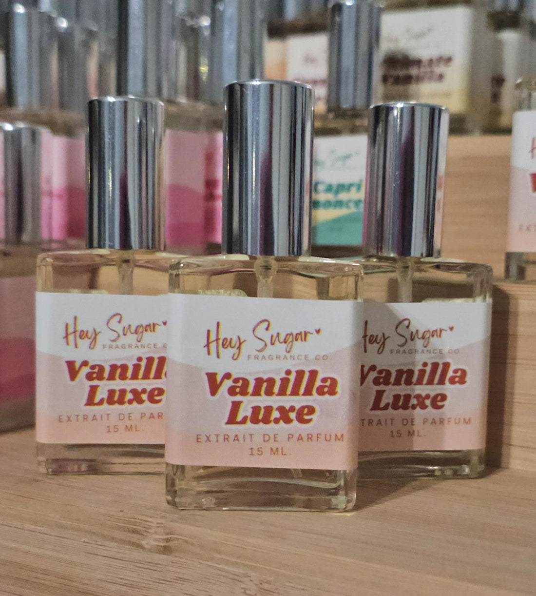 Vanilla Luxe Perfume – Gourmand Crème Brûlée Scent