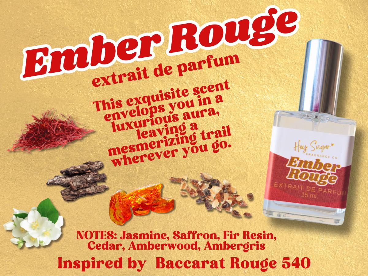 Ember Rouge Perfume – Inspired by Baccarat Rouge 540