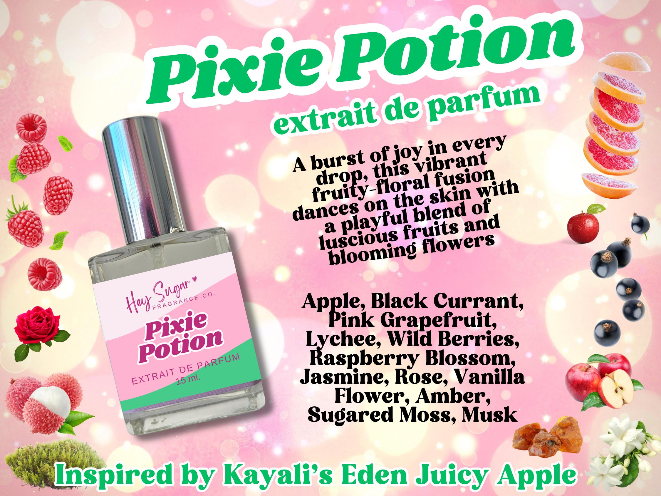 Pixie Potion Perfume – Bright Fruity Floral Scent