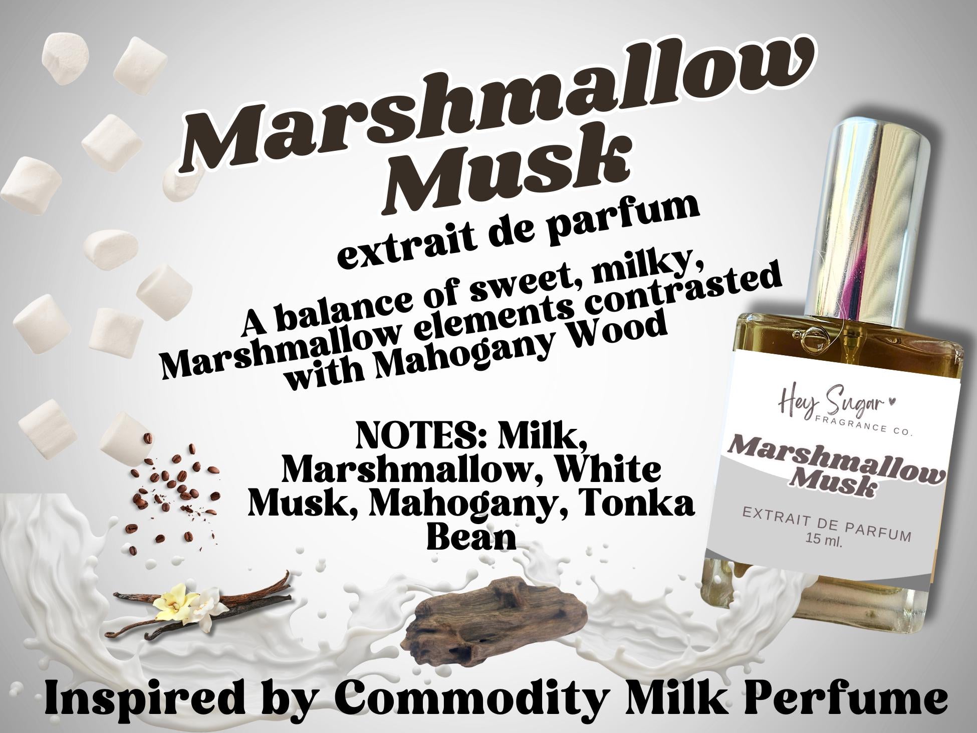 Marshmallow Musk Perfume – Inspired by Commodity Milk Fragrance