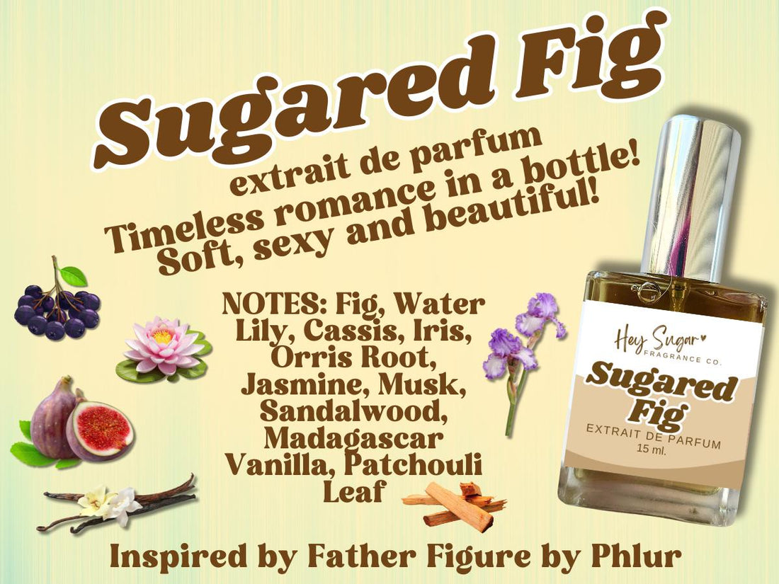 Sugared Fig - Fig Perfume, Smells like father figure - Sensual Fig, Creamy Sandalwood, Vanilla Musk, Exotic Gourmand fragrance