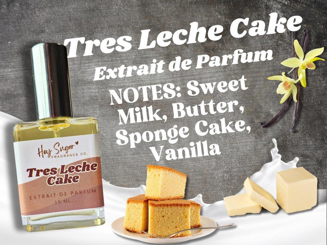 Tres Leches Perfume – Milky Vanilla Sponge Cake Scent