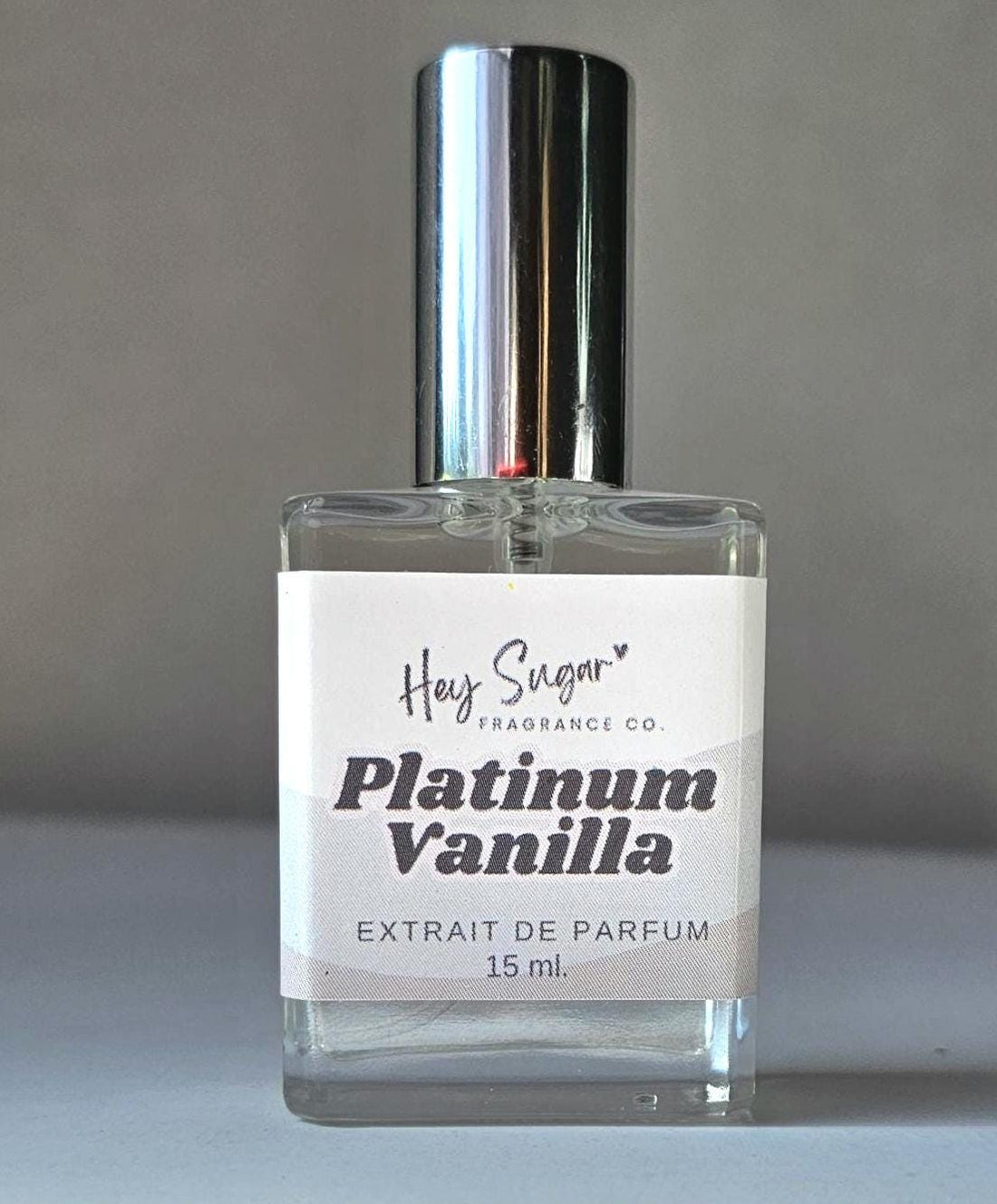 Platinum Vanilla Perfume – Elegant Vanilla & Golden Musk Scent