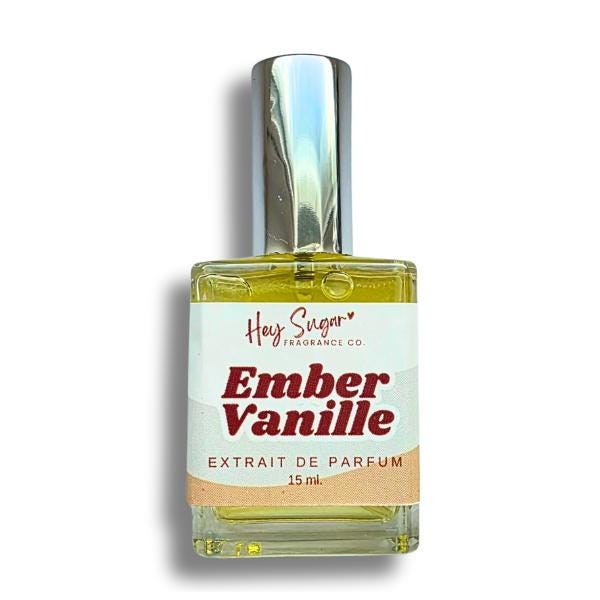Ember Vanille Perfume – Inspired by Vanilla Haze by Fugazzi, Smoky Vanilla Caramel Scent