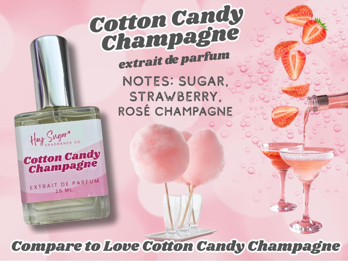 Cotton Candy Champagne Perfume – Bubbly Berry Sugar