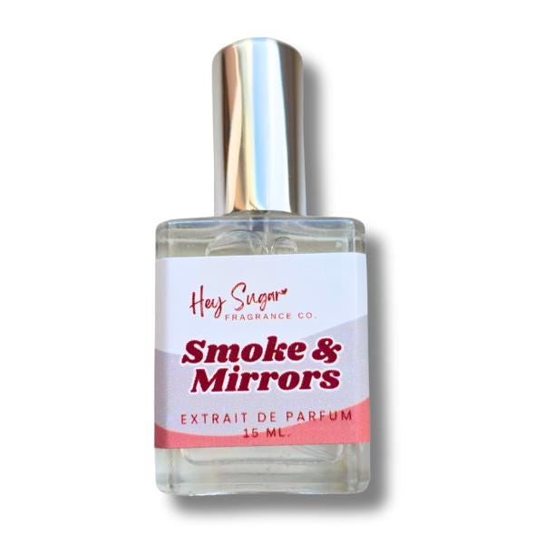 Smoke & Mirrors Perfume – Inspired by Kilian Smoking Hot Fragrance, Smoky Boozy Apple Tobacco