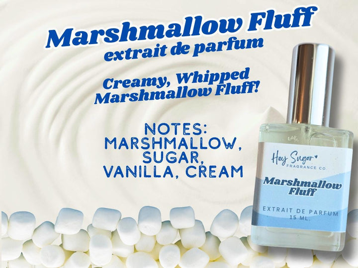 Marshmallow Fluff Perfume - Gourmand Perfume, Layering Perfume, Gourmand Perfume, Affordable Perfume, Dopamine Fragrance, Perfume Samples