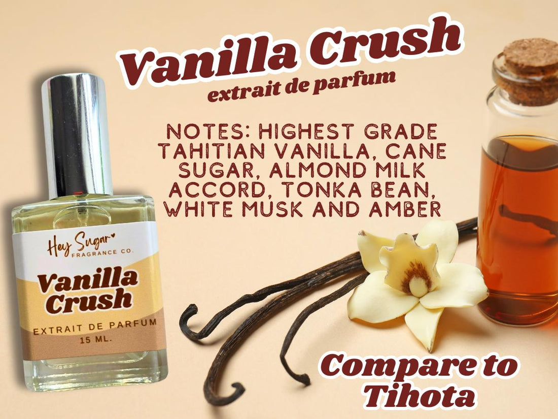 vanilla crush perfume, tihota dupe, layering perfume, sugar me sweet, andromedas moon tihota, vanilla gourmand perfume, sweet vanilla perfume, creamy vanilla fragrance, inspired by tihota, pure vanilla perfume, warm vanilla scent, cozy vanilla perfume, sugary vanilla perfume, marshmallow vanilla perfume, vanilla extract perfume, gourmand fragrance, long lasting vanilla perfume, niche perfume dupe, affordable luxury perfume, travel size perfume, 15ml perfume, soft vanilla scent