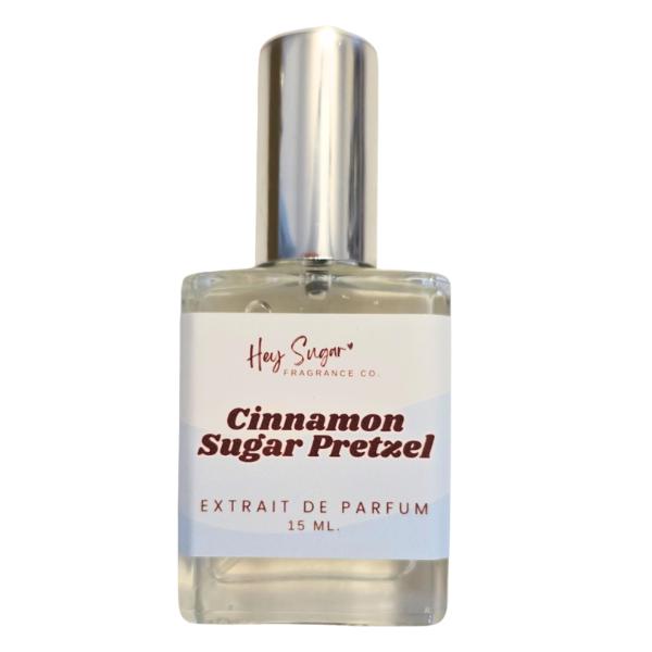 cinnamon sugar perfume, pretzel perfume, bakery perfume, cinnamon vanilla fragrance, gourmand perfume, fall perfume, foodie perfume, sweet bakery scent, cinnamon dessert scent, sugar me sweet, bronze fox fragrance, affordable perfume, best etsy perfume